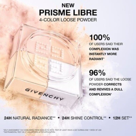 Original Formula - Givenchy Prisme Libre 4-Color Matte Loose Powder - 2 Satin - Picture 3 of 7